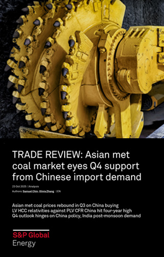 Chinese coal market report